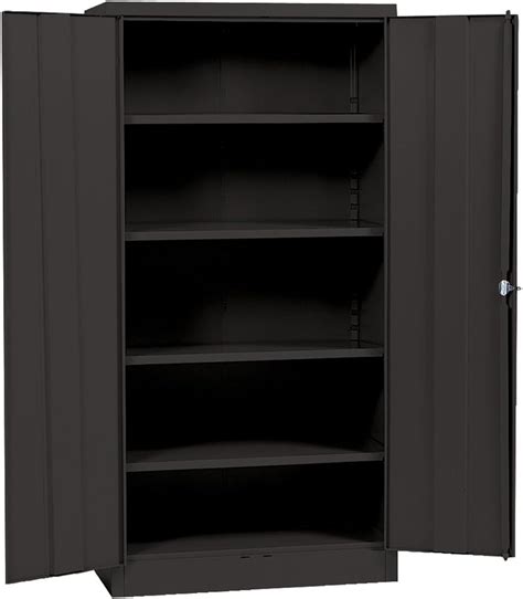 sandusky lee steel snapit storage cabinet|Amazon.com: Sandusky Lee Black Steel SnapIt Storage Cabinet .